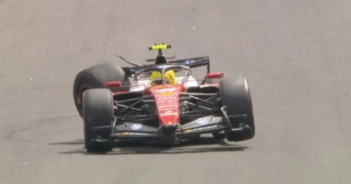 Ferrari on its knees, Hamilton's dramatic team-radio: "I destroyed the car!" | Libero Quotidiano.it