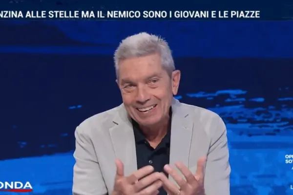 In Onda, Padellaro nails the left: "Why are they silent about the violence?" | Libero Quotidiano.it