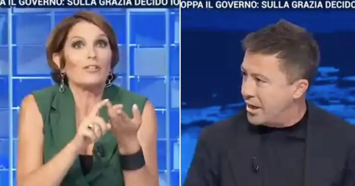 In Onda, clamorous quarrel between Marianna Aprile and Bocchino: "You looked for me!" | Libero Quotidiano.it