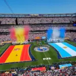 Spain-Argentina: here is how the person who spent 1 million $ on a ticket saw the match | Libero Quotidiano.it