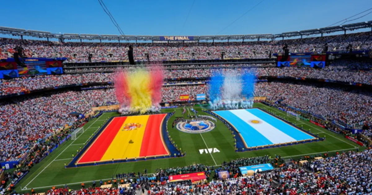 Spain-Argentina: here is how the person who spent 1 million $ on a ticket saw the match | Libero Quotidiano.it