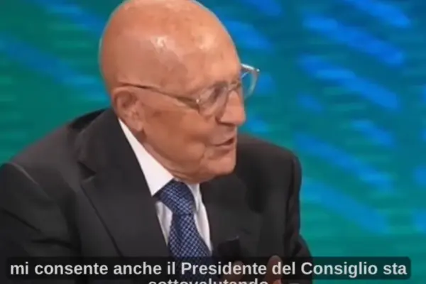 Sabino Cassese's video on Meloni crushing the left | Libero Quotidiano.it