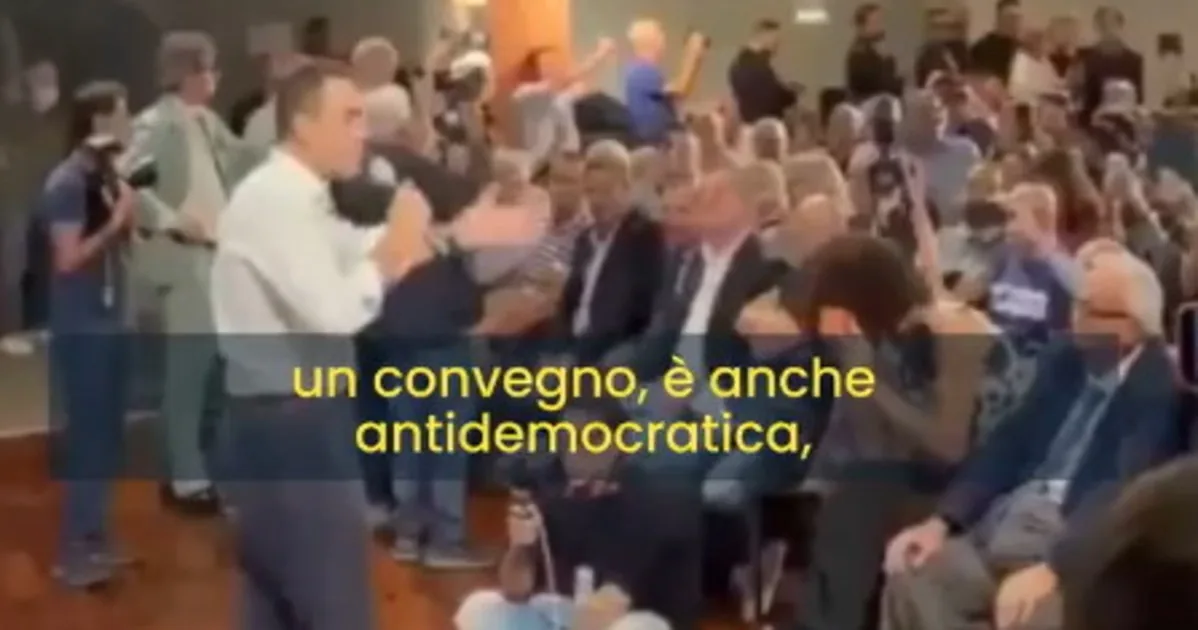Vannacci, the protester yells at him? The general humiliates her with one word | Libero Quotidiano.it