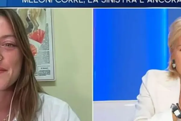 Virginia Libero, the Pd baby star debuts on Gruber: more deliriums on La7 | Libero Quotidiano.it